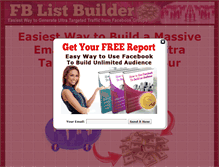 Tablet Screenshot of fblistbuilder.com